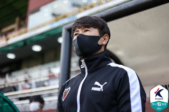 김기동 포항 감독. 사진 한국프로축구연맹
