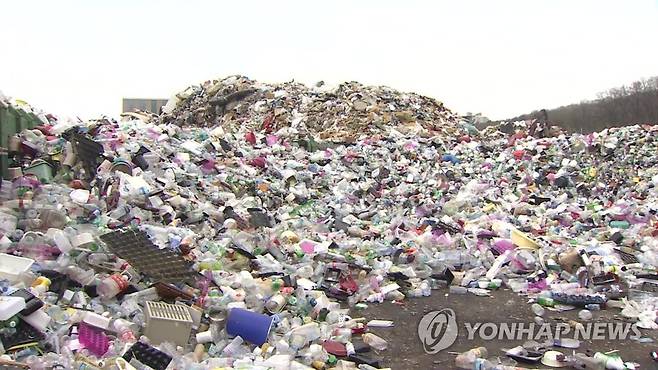 재활용 폐기물 [연합뉴스TV 제공]