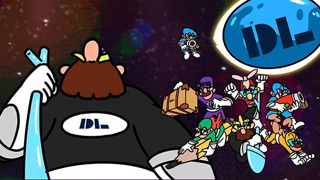 DL로고 아트웍(초코어 작가)/사진=DL