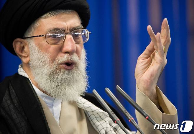 알리 호세인 하메네이 이란 최고 지도자. © 로이터=뉴스1 © News1 정윤영 기자