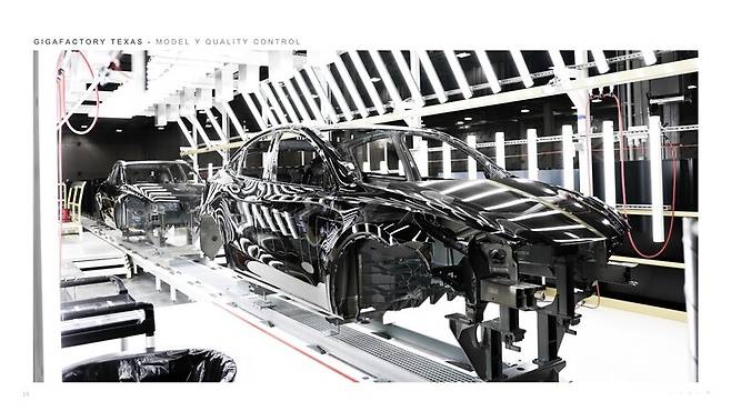 Tesla’s factory in Texas, US (provided by Tesla)