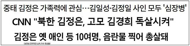 ▲ 오보로 판명난 북한 관련 기사. 위부터 MBN(2020년 4월21일), 연합뉴스(2015년 05월12일), 조선일보(2013년 8월29일)