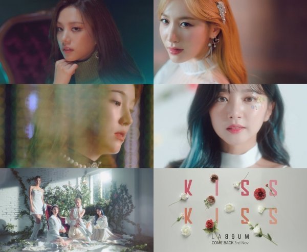 Girl group LABOUM (LABOUM) has started a full-scale comeback pre-heat through a teaser video.On the 27th, the Teaser video of the mini 3rd album BLOSSOM (Blossom) was released through the official SNS of LABOUM (So-yeon, Jin Ye, Haein, and Ahn Sol-bin).In the public video, LABOUM gazed at the camera with the visuals of the water, stimulating the fans excitement index, and concentrating their attention on intense charm and more mature elegant charm.Especially, I completed the charm with casual dress, white dress and suit styling.At the end of the video, four members sit down and show off their neat and perfect beauty and captivate their attention.Earlier, LABOUM released a group photo and track list starting with a personal photo teaser, raising the comeback fever, and released some of the title songs Kiss Kiss, including the songs How Good, The Same and Love On You through the highlight medley.As it is the first album to be released since the four-member system, fans are increasingly expecting it, and LABOUM, who caused a comeback on the chart syndrome, is interested in writing a myth of Jeong Ju-haeng this time through his comeback album BLOSSSM.Meanwhile, LABOUMs mini-album BLOSSOM will be released on November 3 at 6 pm on various sound One sites.