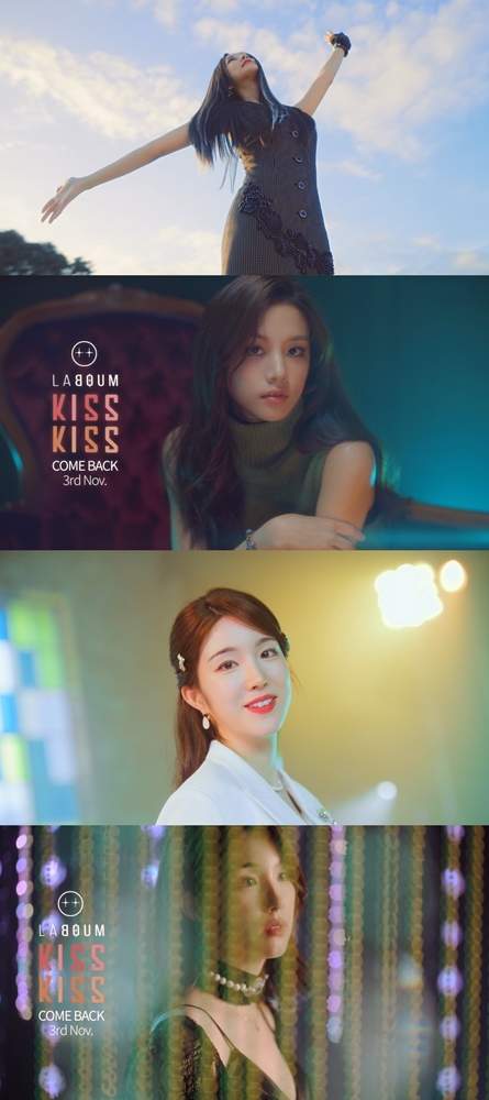 Girl group LABOUM (LABOUM) Ahn Sol-bin and Jin Yee have peaked at allure.Personal teaser video of mini 3rd album BLOSSOM (Blossom) Ahn Sol-bin and Jin Ye was released through the official SNS and YouTube channel of LABOUM (So-yeon, Jin Ye, Haein, and Ahn Sol-bin) at 12 p.m. on the 30th and 31st.In the public image, Ahn Sol-bin and Jin-yea boasted a provocative and soft charisma from a pure and free-spirited appearance, further raising the comeback fever.The two of them are short videos, but they have created different charms and made their fans excited, and are raising expectations for this new news.First, Ahn Sol-bin gave a full appeal to the charm of the pale color through personal teaser video.Ahn Sol-bin shows a one-piece styling that creates an elegant atmosphere and enjoys nature in the background of the blue sky, while staring at the camera with a colorful makeup reminiscent of a cosmetics CF.Jin Ye also showed off her innocent charm, which is different from the intense human rose that was seen in the teaser image that was released earlier, by giving a teaser video like a heroine in a fairy tale.In addition, Jin-yea reversed the atmosphere at a moment, showing a chic figure, and making it impossible to take an eye off for a moment.In addition, the complete appearance of the members of LABOUM, who are pure white, was revealed at the end of the video, which inspired the admiration, and it is raising questions about what BLOSSOM they will be smoking.Previously, LABOUM opened a variety of contents such as track list and highlight medley, starting with individual and group concept photo, and attracted attention by foreshadowing fan songs that various music colors and members So-yeon wrote and wrote directly.The mini 3rd album BLOSSOM, which includes four songs including the title song Kiss Kiss (Kiss Kiss), How Good Is It, Love On You (Love On You), aims to Jeong Ju-haeng on the One chart with the deep authenticity of LABOUM alone.Meanwhile, LABOUMs mini-album BLOSSOM will be released on November 3 at 6 pm on various sound One sites.