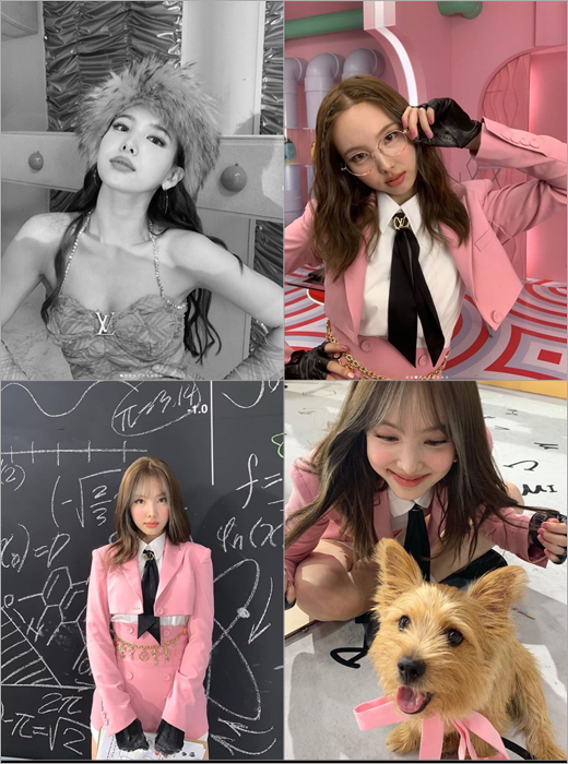 Group TWICE member Nayeon released music video behind-the-scenes cut.Nayeon posted a number of photos on the official Instagram of TWICE on the 12th, along with an article entitled Mubby Behind.Nayeon in the public photo showed off the charm by showing colorful costumes and pink costumes in the music video.On Wednesday, TWICE, to which Nayeon belongs, released its regular third album, Formula of Love: O+T=<3 (Formula of Love: O+T=<3) and the title song Scientist.