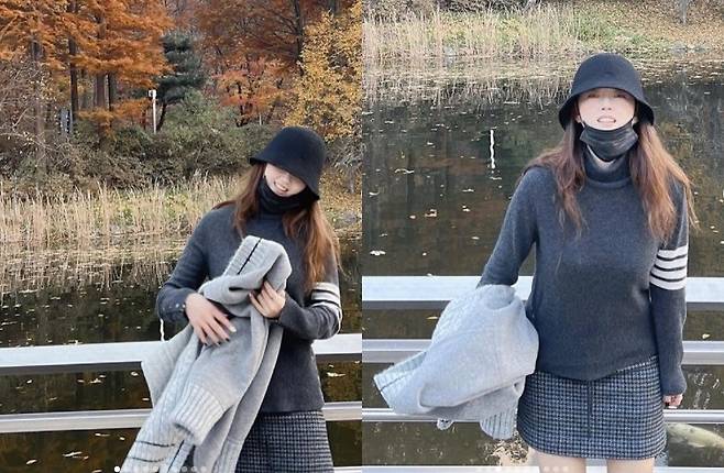 Actor Go Ah-ra has unveiled the latest experience of enjoying nature and has shown the charm of a sophisticated autumn fairy.Go Ah-ra posted several photos on his 15th day with his article Pretty # Nature through his instagram.In the photo, Go Ah-ra poses in the background of a red maple forest and lake.Go Ah-ras fresh autumn outing, wearing a black bucket hat and a mini skirt and showing off her doll beauty, catches the eye. Fans say, Its so beautiful.Goddess!  Arara sister more beautiful than nature and more beautiful than background .On the other hand, Go Ah-ra met with fans in the KBS2 drama Dodo Solar Solar Solar Solar last year as Gurara.