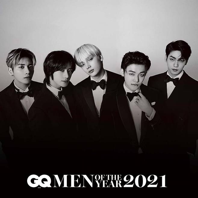 /사진=투모로우바이투게더_GQ JAPAN 1,2월호 특별판 :  「GQ MEN OF THE YEAR 2021」 Photo by Park Ja Wook