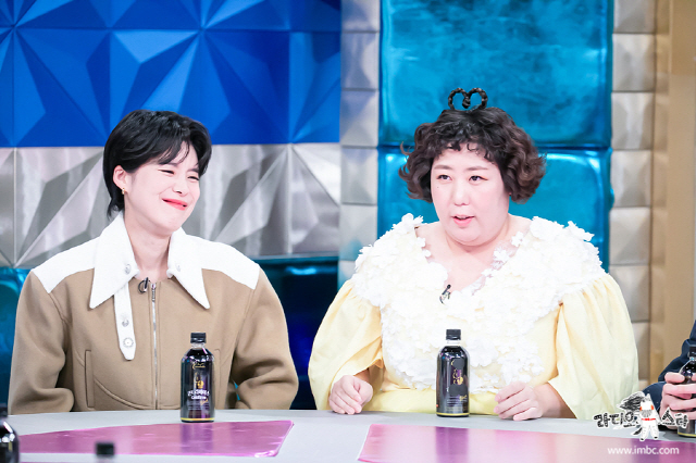 장도연(왼쪽)과 신기루. 사진출처=MBC '라디오스타' 홈페이지