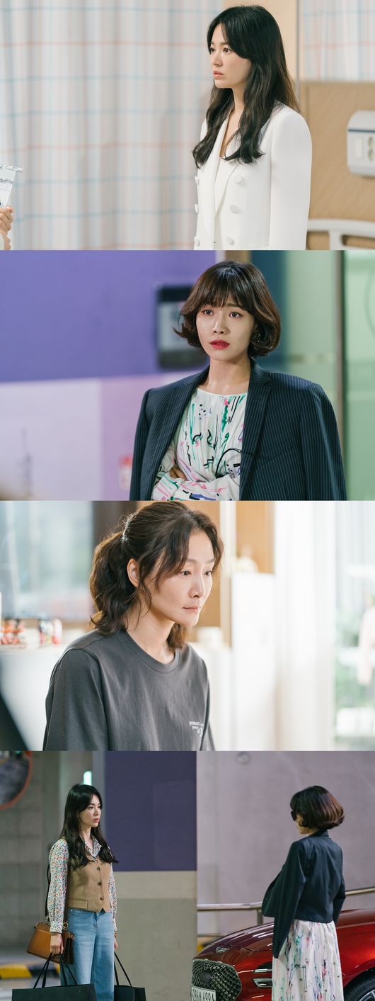 Now, Im breaking up Song Hye-kyo, Choi Hee-seo, Park Hyo-joo Three Friends warmans are in a new phase.SBS Jackson The story of Now, Im Breaking Up (played by Jane/director Lee Gil-bok/creator Gline&Kang Eun-kyung/production Samhwa Networks, UAA/hereinafter Jihejung) is largely about Ha-yeong Eun (Song Hye-kyo) - Yoon Jae-guks romance, Ha -yeong can be divided into the mens of - Hwang Chi-sook (Choi Hee-seo) - Park Hyo-joo.As the play entered the middle, the romance deepened, and Warmans faced a big event.Ha-yeong, Hwang Chi-sook and Jeon Mi-sook are friends who have been together for 20 years since high school.Although they live different lives now, sometimes they are tit-for-tat, but they are friends who find each other when they are hard.But there was a case where the lives of these three friends were different from now.Jeon Mi-sook, who has a deep mind, could not tell his friends about his pain.However, in the 8th episode of Jihejung, Ha-yeong learned of Jeon Mi-sooks illness. Ha-yeong contacted Jeon Mi-sook, who fell, and contacted 119 and moved her to the hospital emergency room.Ha-yeong also cried tears as he watched Jeon Mi-sook, who pretended not to treat chemotherapy but was actually afraid of tears.And he blamed himself for failing to keep his side while Friend was sick.As Ha-yeong has learned of Jeon Mi-sooks pain, attention is focused on another friend Hwang Chi-sook of them. When will Hwang Chi-sook know Jeon Mi-sooks pain?It seems to live a life that is not southern, but in fact, it is lacking, and how sad it would be if Hwang Chi-sook, who loves friends more than anyone, knew the pain of Jeon Mi-sook.In this regard, the production team of Jihejung will learn about the pain of Jeon Mi-sook in the 9th episode of Jihejung, which will be broadcast tomorrow (10th).This will be a big turning point for the three Friends Warming, and at the same time, it will make the house theater a tear sea again.The delicate and rich Feeling performance of Song Hye-kyo, Choi Hee-seo and Park Hyo-joo three actors is expected to boost viewers immersion.I ask for your interest and affection.Power Warmance to lead geohejung with romance.The best-drinking warmens by Song Hye-kyo, Choi Hee-seo, and Park Hyo-joo can be seen on the 9th SBS Goodnight, which is broadcasted at 10 pm on Friday, December 10th, on the 9th episode of Now, Im Breaking Up.Samhwa Networks, UAA