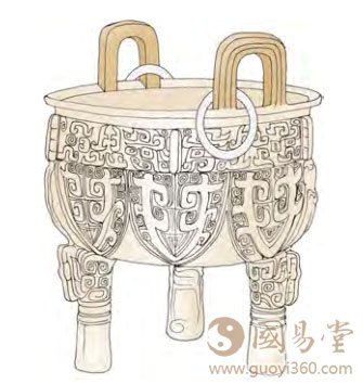 옥으로 된 정(鼎)의 고리(鉉)는 인재를 상징한다/출처: guoyi360.com