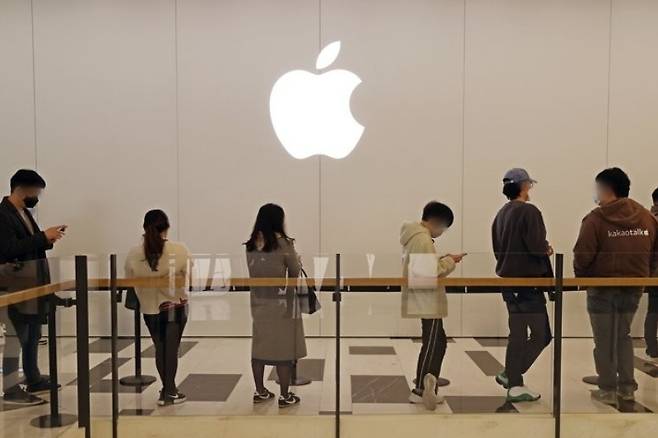 서울 여의도의 애플스토어 2호점 /사진=연합뉴스