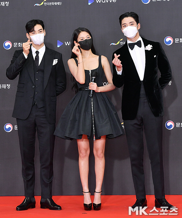 Cha Eun-woo, Seolhyun, RO WOON attend KBS KPop Festival held at KBS in Yeouido, Yeongdeungpo-gu, Seoul on the afternoon of the 17th.