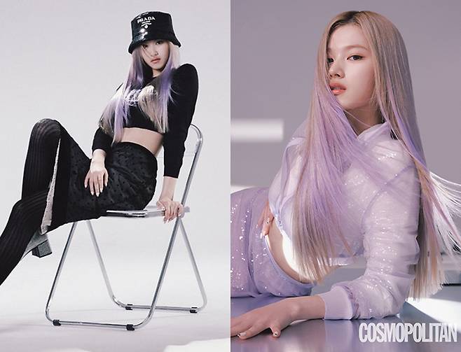 그룹 트와이스 멤버 사나 /사진제공=코스모폴리탄