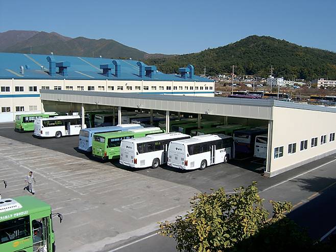 자일대우상용차 울산공장 전경ⓒ자일대우상용차 제공