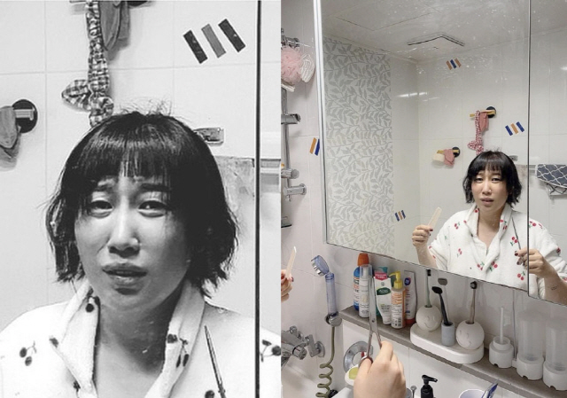 Gagwoman Kim Yeong-hee failed to get self-front Kurt SutterKim Yeong-hee posted a picture on his 22nd day saying it was a net in his instagram.Inside the picture is a picture of Kim Yeong-hee in the bathroom of the house with self-front Kurt Sutter.Kim Yeong-hee, who has a full frown with scissors and combs in both hands, laughs at the short-cut bangs.Kim Yeong-hee also posted a close-up picture of his face, and he was making a crying look at once.Meanwhile, Kim Yeong-hee marriages Yoon Seung-yeol, a 10-year-old professional baseball player, in January.