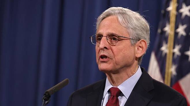 메릭 갈런드 미 법무장관