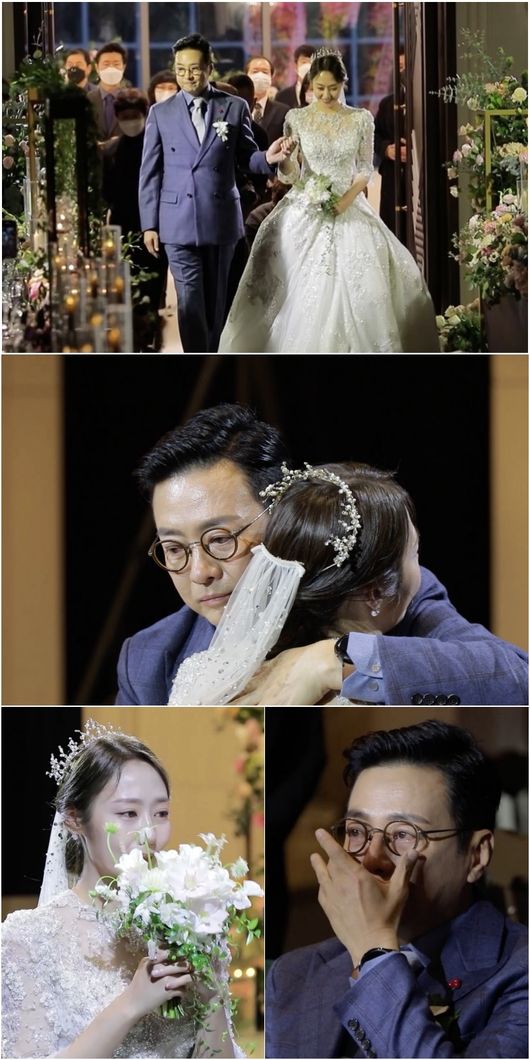 The wedding scene of actor Yoon Da-hoons daughter Nam Kyeong-min will be unveiled for the first time through Mr. House Husband 21 January 2022 KBS 2TV Saving Men Season 2 (hereinafter referred to as Mr.House Husband 2) reveals the site of Yoon Da-hoons first Nam Kyeong-min, which was delayed three times in the aftermath of the Corona 19 spread.Recently, in front of her daughters wedding, Yoon Da-hoon took out pictures of memories taken with Nam Kyeong-min and showed a sad denial, such as sorry that she could not give more love.In particular, Yoon Da-hoon said that while practicing the priests position, he said, Will you walk a little slow?In this regard, Yoon Da-hoon is interested in how she would have watched her daughters wedding in the form of a woman who embraced each other and embraced her with tears.On the other hand, the wedding ceremony was held at the wedding ceremony, with the actors such as Giraseong, who leads the Korean entertainment industry, and the golden connection guests of Yoon Da-hoon, who entered the 39th year of acting career such as fellow senior stars and acquaintances.In addition to this, the meaningful celebration read by Uncle Topstar, who has long had a special relationship with the woman, Yoon Da-hoon, has added to the question of who he will be because he has become more impressed by the atmosphere of the wedding scene.The tears of the Yoon Da-hoon woman who will bring out the infinite sympathy of all the daughters of the world, KBS2 Mr.It is revealed at House Husband 2.KBS 2TV Mr. House Husband 2