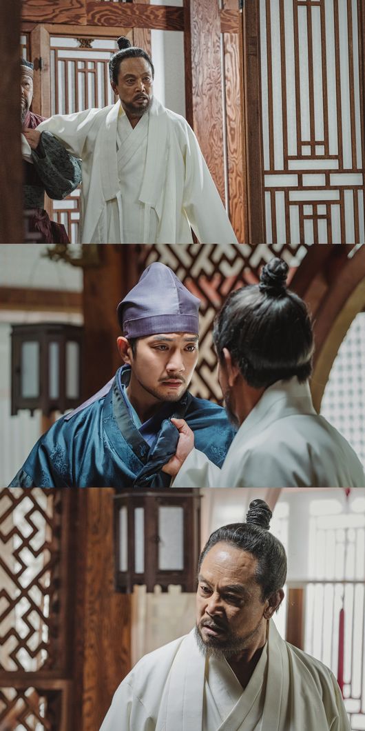 Ju Sang Wook of Taejong Yi Bang-won kneels in front of his father Kim Young-chul.In the 8th KBS1 Daeha Drama Taejong Yi Bang-won (playplay by Lee Jung-woo, director Kim Hyung-il Shim Jae-hyun, production monster union), which is broadcasted at 9:40 pm on the 2nd, there is a sad situation in which trust is broken between Lee Bang-won and Kim Young-chul.Lee Sung-gye went out hunting and fell seriously and lost consciousness.Jeong Mong-ju (Choi Jong-hwan) and other guardians drove out the Lee Seong-gyes representatives who were in the mediation, and Lee immediately visited Lee Sung-gye and asked the people of the opening area to show their solidity.King Gongyang (Park Hyung-joon) and King Mong-ju, who received the news, hurriedly nationalized people of Lee Seong-gye, which ignited Lees decision.In the end, Lee declared that he would remove the Jeong Mong-ju, giving him extreme tension.Lee Seong-gye, who opens the door with an extremely angry expression, catches the eye in the photo released on the 2nd. Lee is kneeling down, and Lee Sung-gye is severely scolding his son.Lee Sung-gye, who has not been able to soften his anger, catches Lees neck.However, Lee also reveals his thoughts to his father without leaving the house, and forms a tight air current that seems to burst at any moment.Lee Sung-gye, who had shown deep trust in Lee Bang-won unlike his other sons, is calling for the audiences main shot, raising questions about what the story is so angry that he says, You are not my son anymore.In the 8th episode, more dramatic development will be held around Lee Bang-won, and many viewers can also meet the scenes they expected, said the production team of Taijong Yi Bang-won.Ju Sang Wook, Kim Young-chul, etc., and the more the show continues, the more bright actors will be unfolded, so I hope to see a lot of it. The 8th KBS1 drama Taejong Yi Bang-won, which predicted a big turning point in the story, will be broadcast at 9:40 pm on the 2nd.