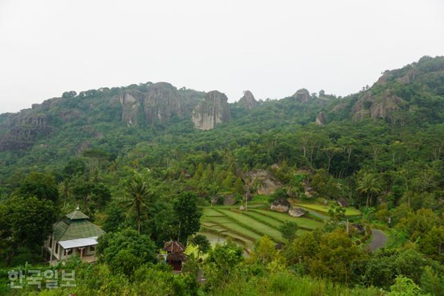인도네시아 욕야카르타(족자)특별자치주 응랑그란 마을의 풍경. 응랑그란=고찬유 특파원