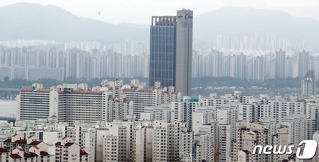 광진구와 강남구 일대 아파트 전경. 2020.7.19/뉴스1 © News1 김명섭 기자