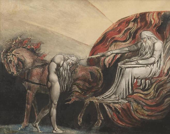"God Judging Adam” by William Blake (SeMA)