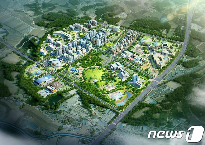 충북 청주밀레니엄타운 조감도© News1