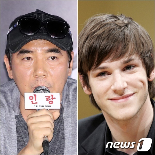 김지운 감독(왼쪽, 뉴스1 DB)와 고(故) 가스파르 울리엘(© 로이터=뉴스1)