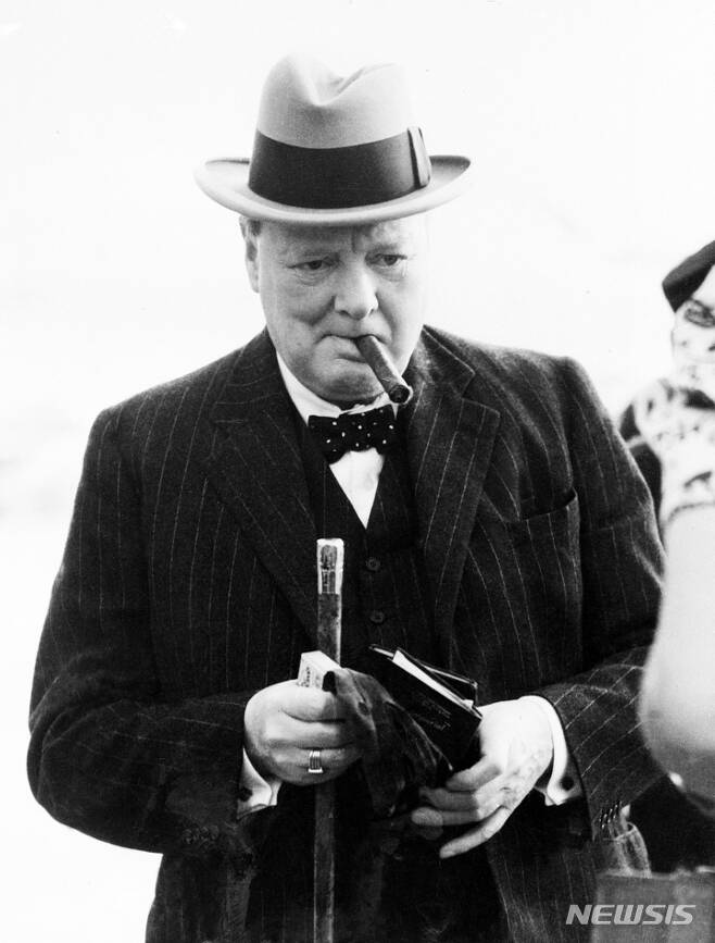 [AP/뉴시스] 윈스턴 처칠 전 영국 총리. (사진은 1939년 8월23일 자료)