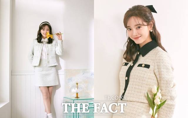 이랜드가 운영하는 여성복 브랜드 로엠이 아이돌 겸 배우 김세정(사진)을 뮤즈로 선정했다. /이랜드 제공