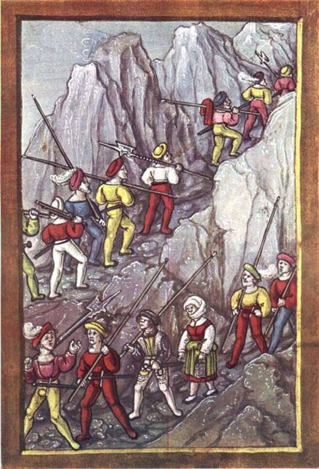 스위스의 용병은 중세 이후로 유럽 전역에서 활동했지만, 젊은 나이에 고향을 떠나 타지에 주둔하면서 심각한 향수병에 시달렸다고 한다.
