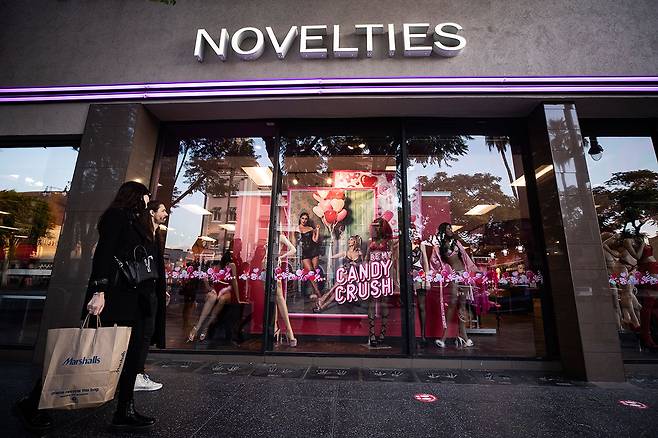 미국 캘리포니아주 할리우드에 있는 ‘허슬러 숍’.ⓒEPA