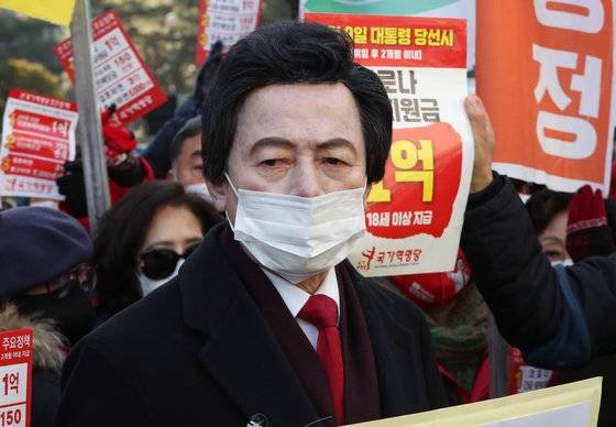 허경영 국가혁명당 대선후보. 뉴스1