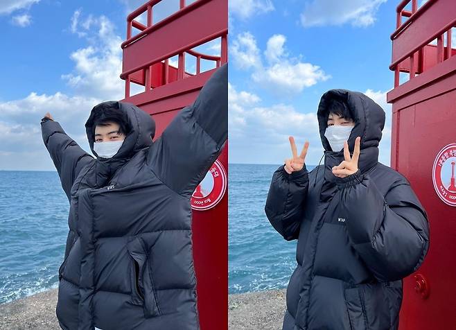 Astro (ASTRO) Jung Eun-woo has emanated a refreshing charm.On June 5, Jung Eun-woo posted several photos with his sea emoticons on his instagram.In the photo, Jung Eun-woo is wearing a black long padding and enjoying a break on the beach.Having enjoyed the refreshingness of the winter sea, he attracted attention with his genius beauty that he could not cover with a mask.Jung Eun-woo, who showed off the sculpture visuals in the picturesque landscape, made a smile with a V-pose, like a scene in a youth drama.Fans cheered with comments such as It is so cute, It looks good, and It looks good.Meanwhile, Jung Eun-woo confirmed the appearance of OCNs new drama, Island, a fantasy drama that explores the secrets hidden in Jeju Island, a beautiful island in the South Sea.