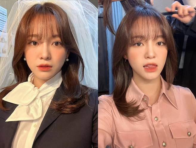 Actor Kim Se-jeong showed off his fairy beauty.Kim Se-jeong posted several photos on his instagram on the 7th with an article entitled Poster is up!!! I did not get a lot of selfies that day. Matteo Darmian.The photo was released in the drama Inside the Company poster behind the scenes, and Kim Se-jeong was wearing a black suit and wearing a cotton cloth on his head. Peachy balls and lip color emit lovely charm.Kim Se-jeong also showed off her beauty in pink costumes. The fans cheered with comments such as It is so beautiful and cute, Blind Bling, Best, Sezelye and Drama Expectation.Meanwhile, SBSs new monthly drama In-house Match with Actors Ahn Hyo-seop, Kim Min-gyu and Seol In-ah will be broadcast for the first time on the 21st.