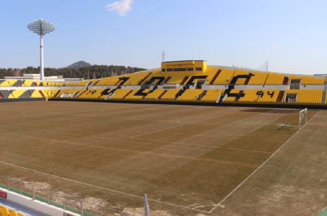 광양축구전용구장. 제공 | 전남드래곤즈