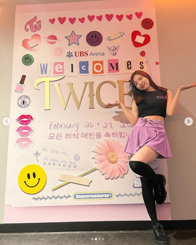 Group TWICE Nayeon told of fresh daily lifeNayeon posted a picture on the official Instagram of TWICE on the 28th with an article called New York.Nayeons cute figure is in the public photo.On the other hand, TWICE completed the performance of TWICEs fourth World Tour Three in New York on the 27th.Photo: TWICE Nayeon SNS