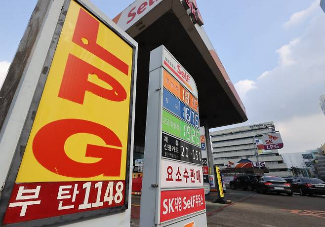 서울 시내 LPG 충전소 모습.(사진=연합뉴스)