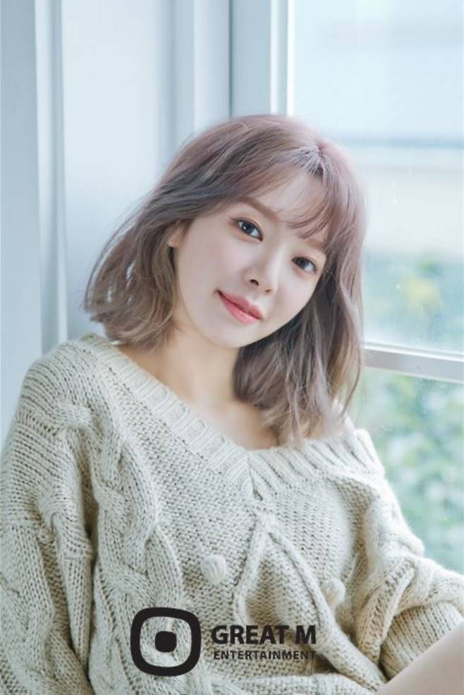 가수 초아. 그레이트엠 엔터테인먼트 제공