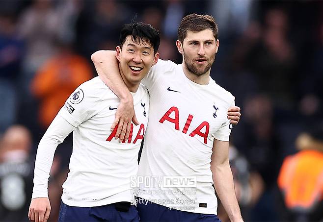 ▲ 손흥민과 벤 데이비스