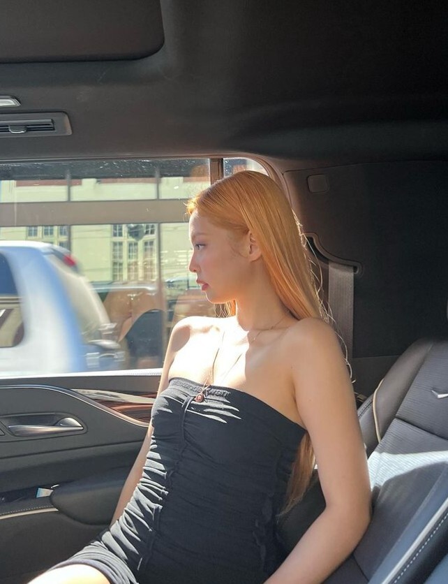 Jenny Kim of group BLACKPINK showed off her fresh beauty.On the morning of the 15th, Jenny Kim posted a picture on her instagram with the phrase Jentle Garden.Jenny Kim was pictured in a slim figure-showing black dress, with orange-dyed hair, a pink sunglasses and beautiful visuals.Meanwhile, Jenny Kim is known to spur BLACKPINKs comeback, and her new hairstyle has raised fans expectations.