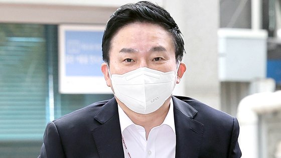 원희룡 국토교통부 장관 후보자. 인수위사진기자단