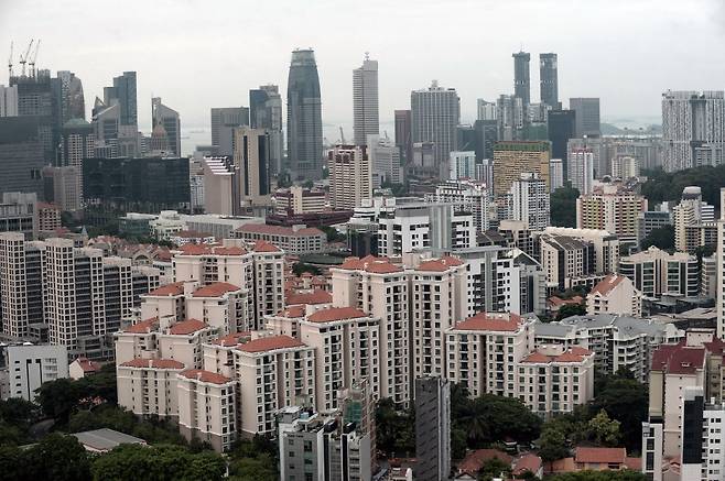 싱가포르 주거단지 전경/ⓒ AFP=뉴스1