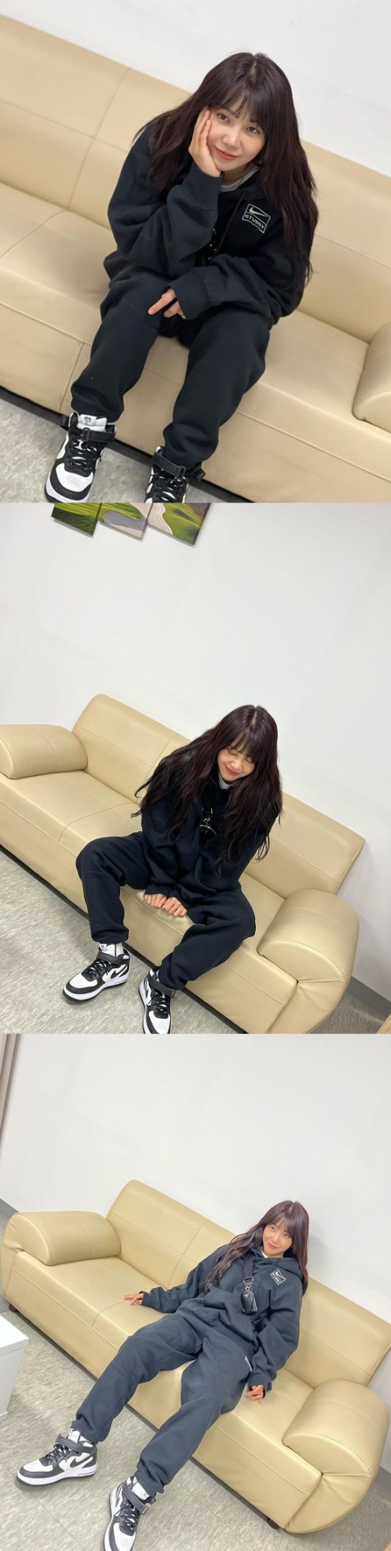 On the 11th, Jung Eun-ji posted a picture with his article Exit Look through his instagram.Jung Eun-ji in the public photo is posing on the sofa wearing dark gray sweating.The fans commented, How can this cute creature exist in this world?, It is so hip and cute, It is pretty, and It is a great day to go to work.Meanwhile, Jung Eun-ji appears in Teabing Original Drunk City Women Season 2.