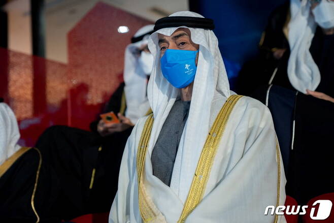 새롭게 UAE 대통령으로선출되 셰이크 무함마드 빈 자이드 알 나하얀 왕세제. © 로이터=뉴스1 © News1 원태성 기자