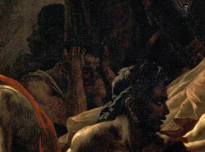 테오도르 제리코, 메두사호의 뗏목(일부), 491x716cm, 1819