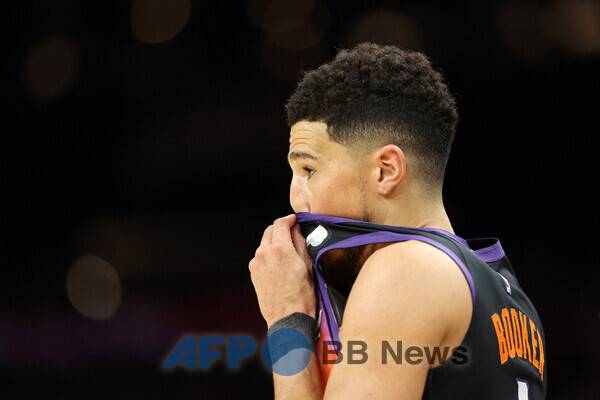 피닉스 선즈의 데빈 부커. ⓒAFPBBNews = News1