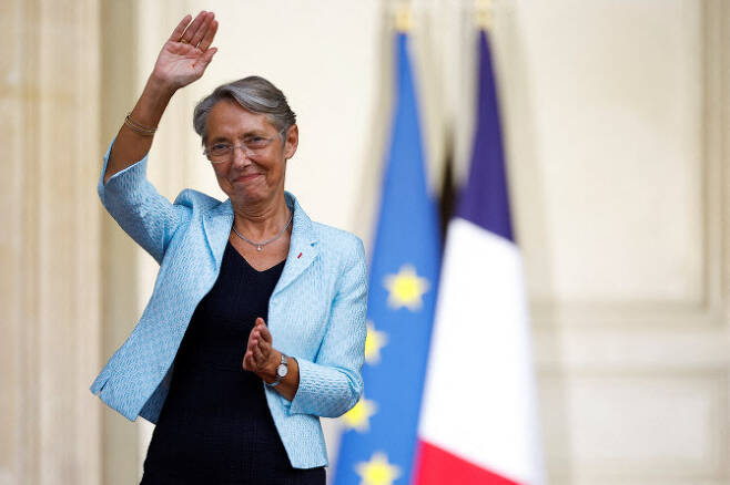 엘리자베트 보른 프랑스 신임 총리. (사진= AFP)