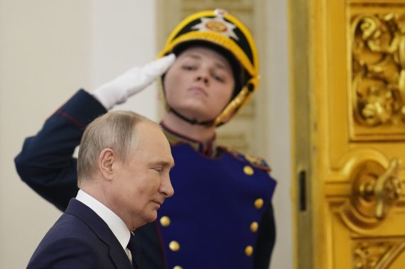 블라드미르 푸틴 러시아 대통령 /사진=AP뉴시스