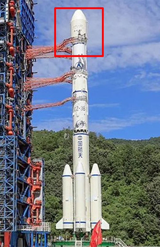 중국항천과학기술그룹(CASC)은 쓰촨성 시창위성발사센터에서 직접방송위성 종싱(ZX)-9B를 운반로켓 창정(CZ)-3BE(고유번호 Y86)에 실어 쏘아 올렸다. 창정(CZ)-3B/G2(2)는 중국 둥펑(DF)-5 계열 창정-3 시리즈의 하위 모델이다. 미국 하버드 스미스소니언 천체물리학 센터의 천문학자 조나단 맥도웰은 12일(현지시간) 인도 구자라트주 3개 마을에 떨어진 쇳덩어리가 운반로켓 창정(CZ)-3B/G2(2)의 3단부분이라고 밝혔다.