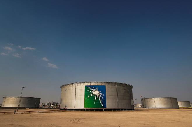 사우디아라비아 동부에 위치한 국영 석유기업 아람코의 석유 가공 시설. /로이터 연합뉴스
